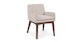 Chantel Antique Ivory Dining Armchair - Gallery View 1 of 12.
