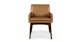 Chanel Toscana Tan Dining Armchair - Gallery View 3 of 13.