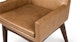 Chanel Toscana Tan Dining Armchair - Gallery View 7 of 13.