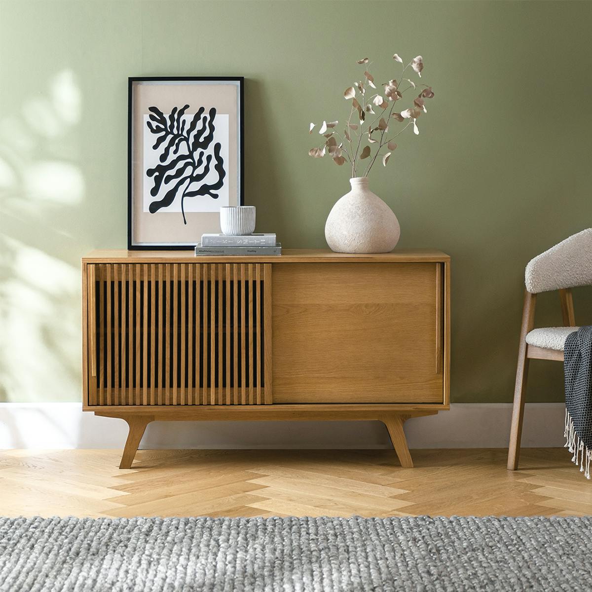 Article Media Unit Sliding Door Mid-C...