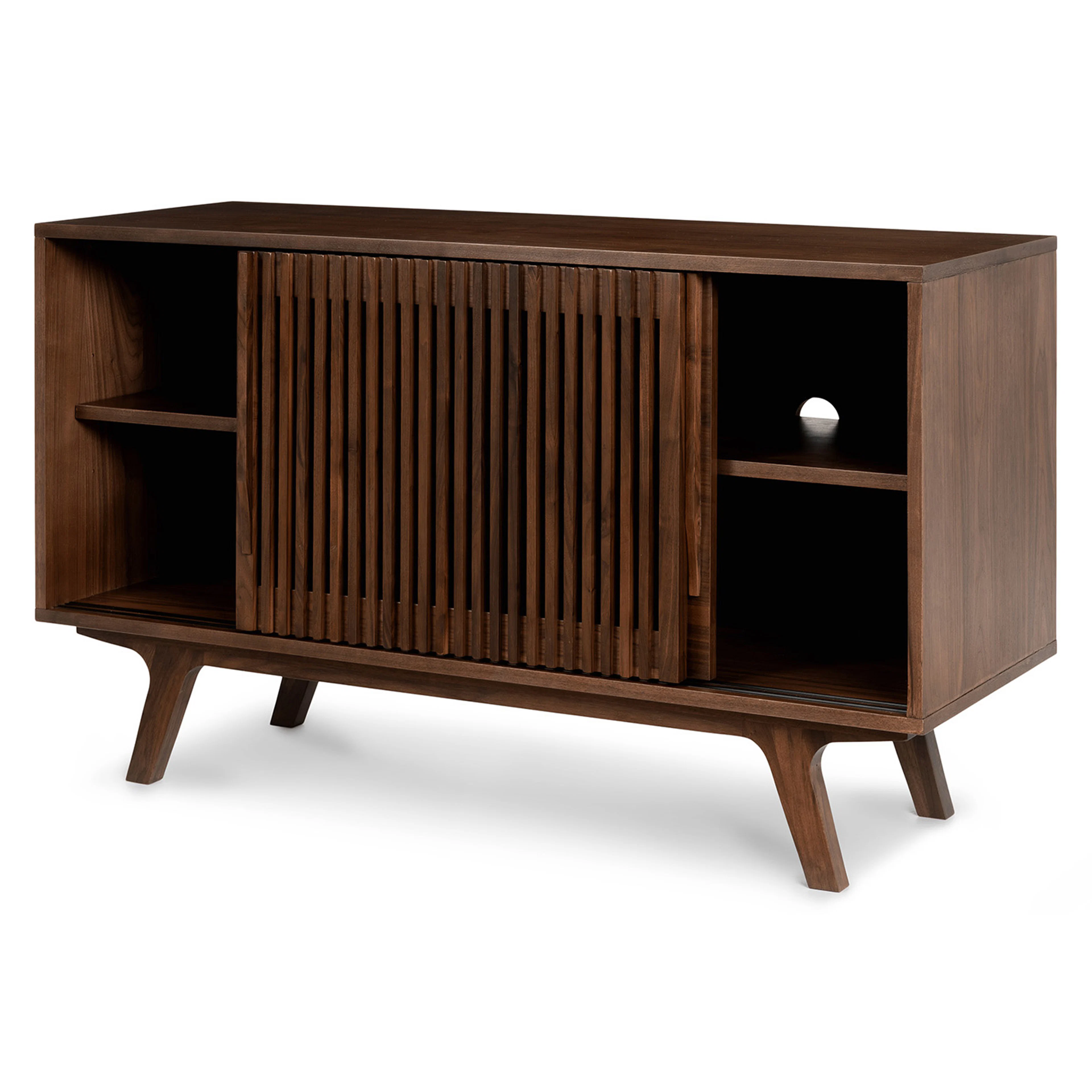 Jokuna 47.5" Walnut Media Unit - Stylish Storage