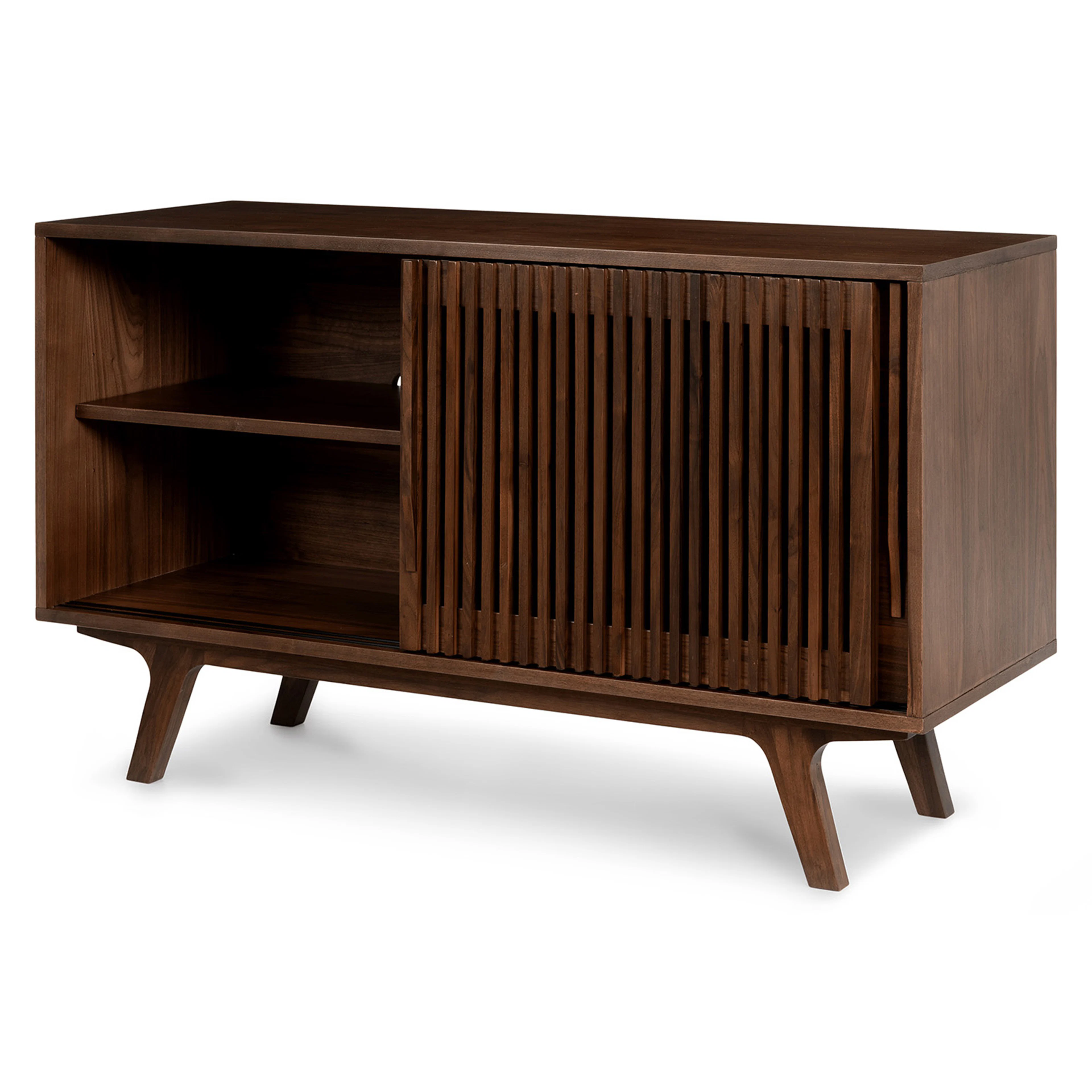 Jokuna 47.5" Walnut Media Unit - Stylish Storage
