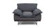 Dahlino Parcel Charcoal Lounge Chair - Gallery View 2 of 10.