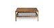 Callais Latte Brown Coffee Table - Gallery View 4 of 9.