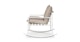 Torst White Rocking Chair - Gallery View 4 of 10.