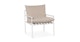 Torst White Lounge Chair - Gallery View 1 of 10.