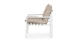 Torst White Lounge Chair - Gallery View 4 of 10.