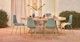 Calliope Natural Oval Dining Table - Gallery View 2 of 11.