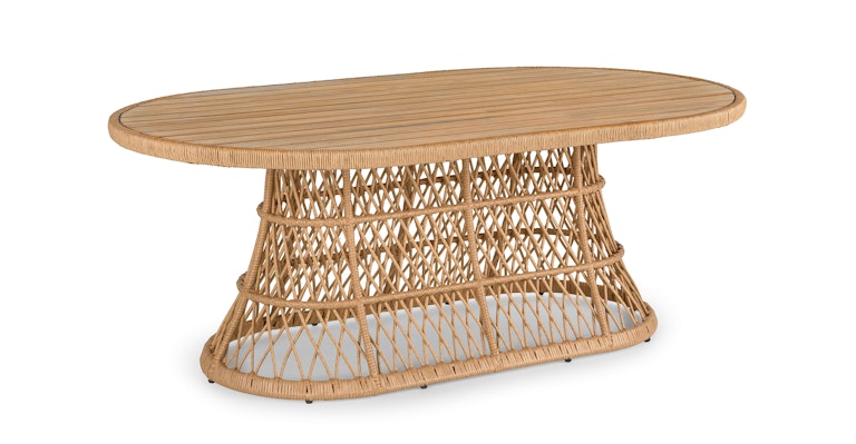 Calliope Natural Oval Dining Table - Primary View 1 of 11 (Open Fullscreen View).
