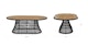 Calliope Black Oval Dining Table - Gallery View 11 of 11.
