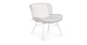 Lobbii Chalk Gray Lounge Chair - Gallery View 1 of 13.