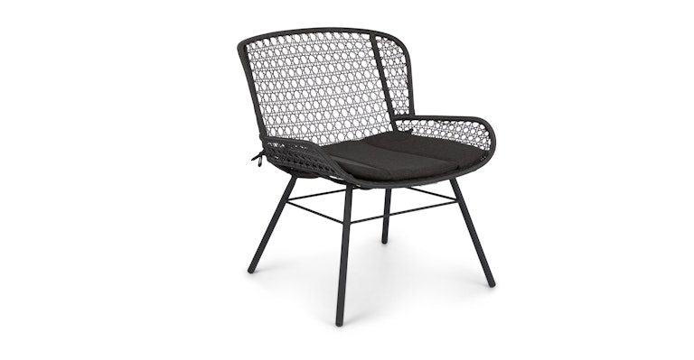 Lobbii Sundown Black Lounge Chair - Primary View 1 of 12 (Open Fullscreen View).