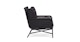 Tody Slate Gray Lounge Chair - Gallery View 4 of 11.