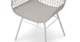 Lobbii Chalk Gray Dining Armchair - Gallery View 6 of 11.