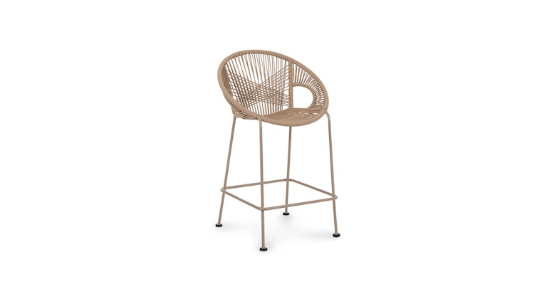 Kasiko White Pepper Counter Stool - Primary View 1 of 11 (Open Fullscreen View).