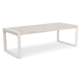 Lubek 94.5" Outdoor Dining Table - Byron Gray