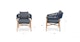 Makali Whale Gray Lounge Chair - Gallery View 11 of 11.