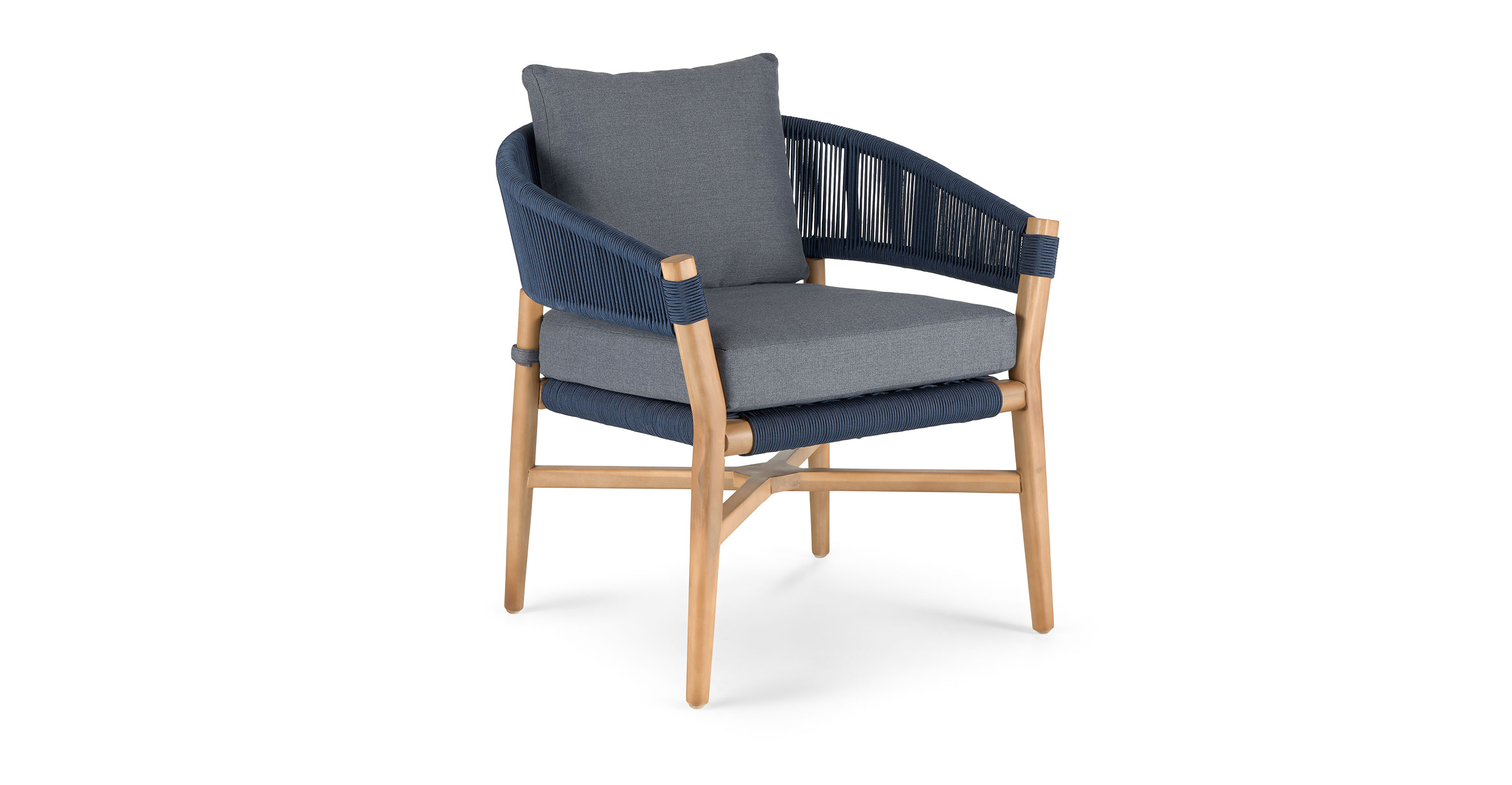 Makali Whale Gray Lounge Chair
