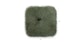 Lanna Malachite Green Sheepskin Seat Pad Set - Gallery View 10 of 10.