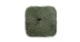 Lanna Malachite Green Sheepskin Seat Pad Set - Gallery View 3 of 10.