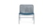 Auma Storm Blue Lounge Chair - Gallery View 3 of 12.