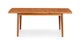 Marol Bronze Teak Dining Table for 6, Extendable - Gallery View 4 of 15.