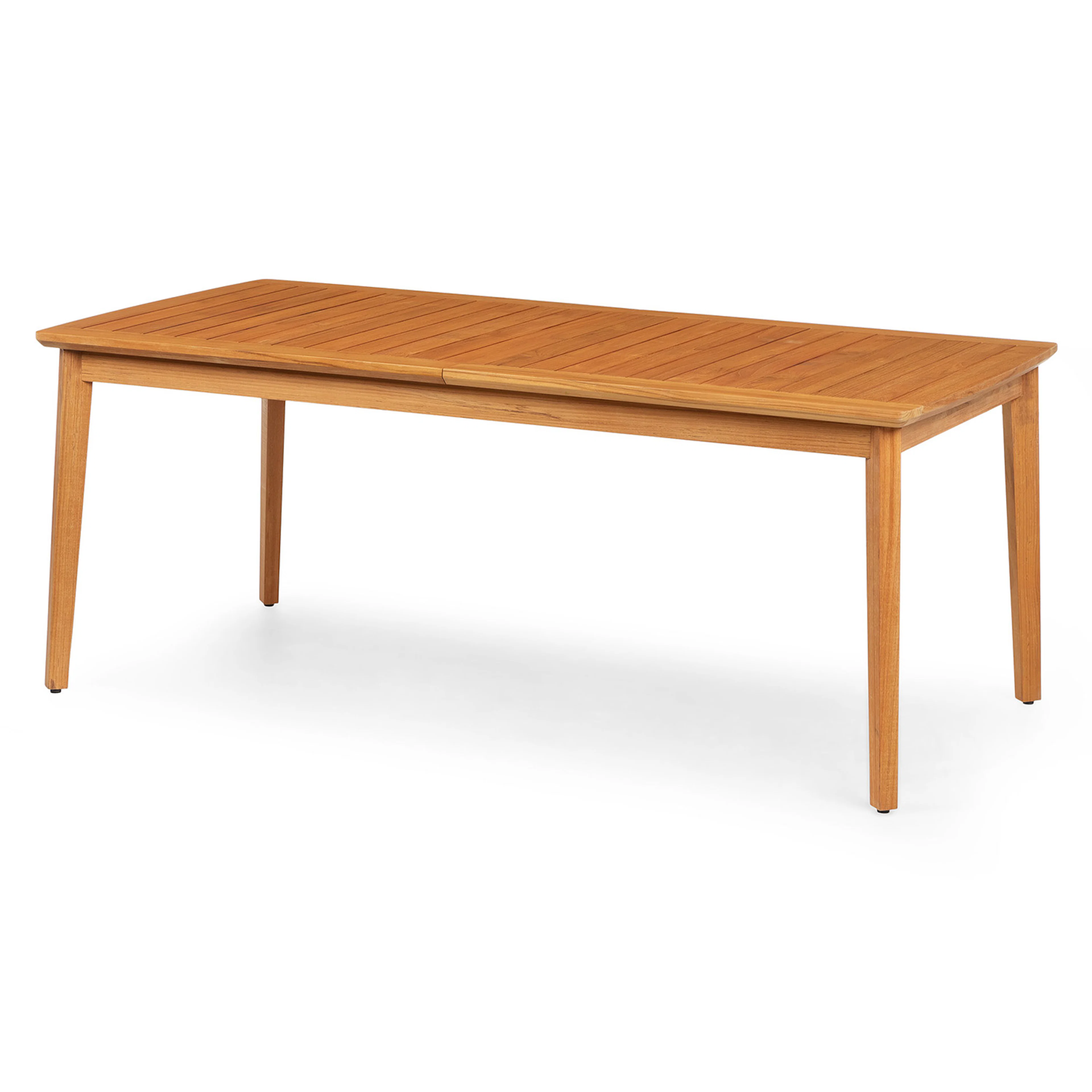 Marol 76.5" - 95.5" Outdoor Extendable Dining Table - Bronze Teak