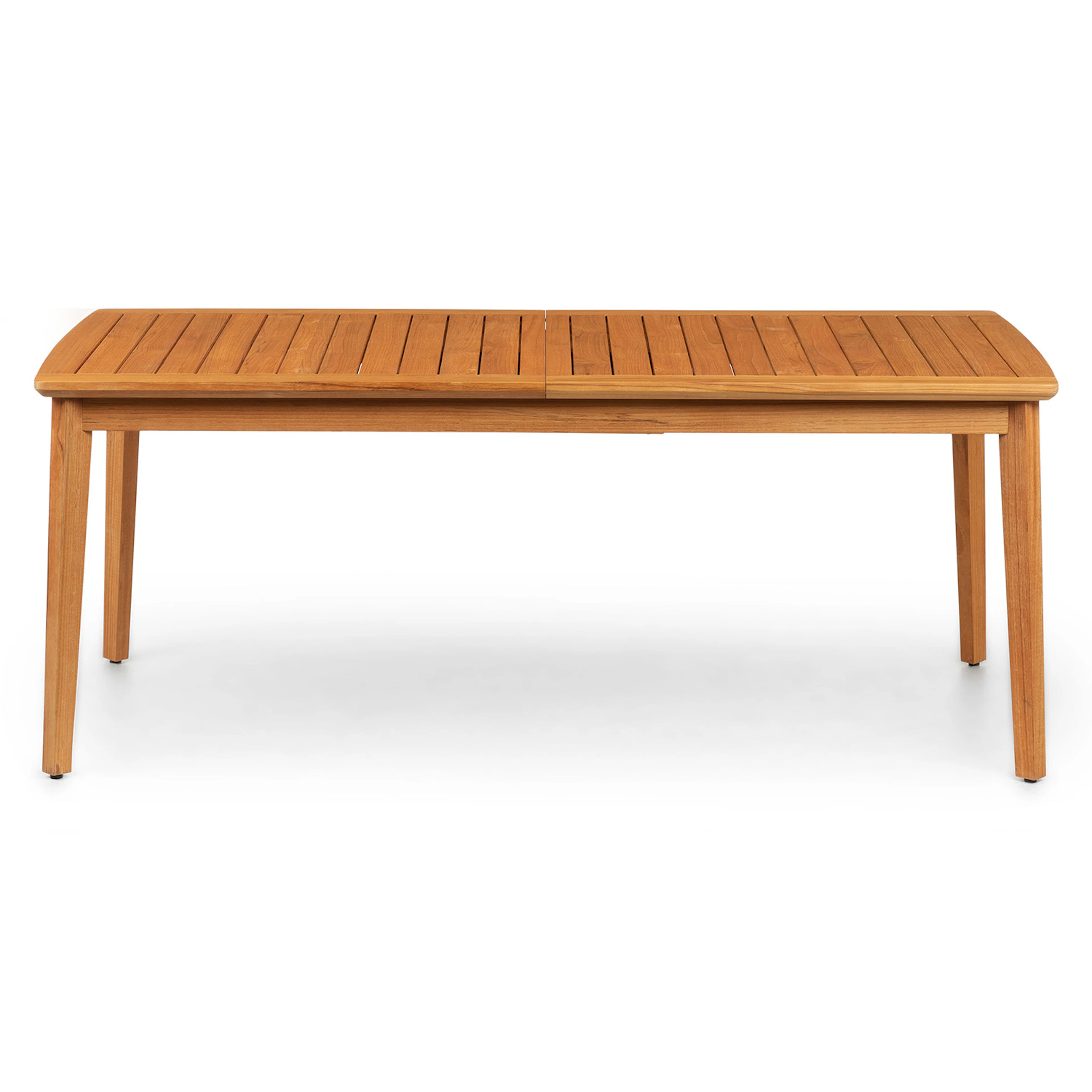 Marol 76.5" - 95.5" Outdoor Extendable Dining Table - Bronze Teak