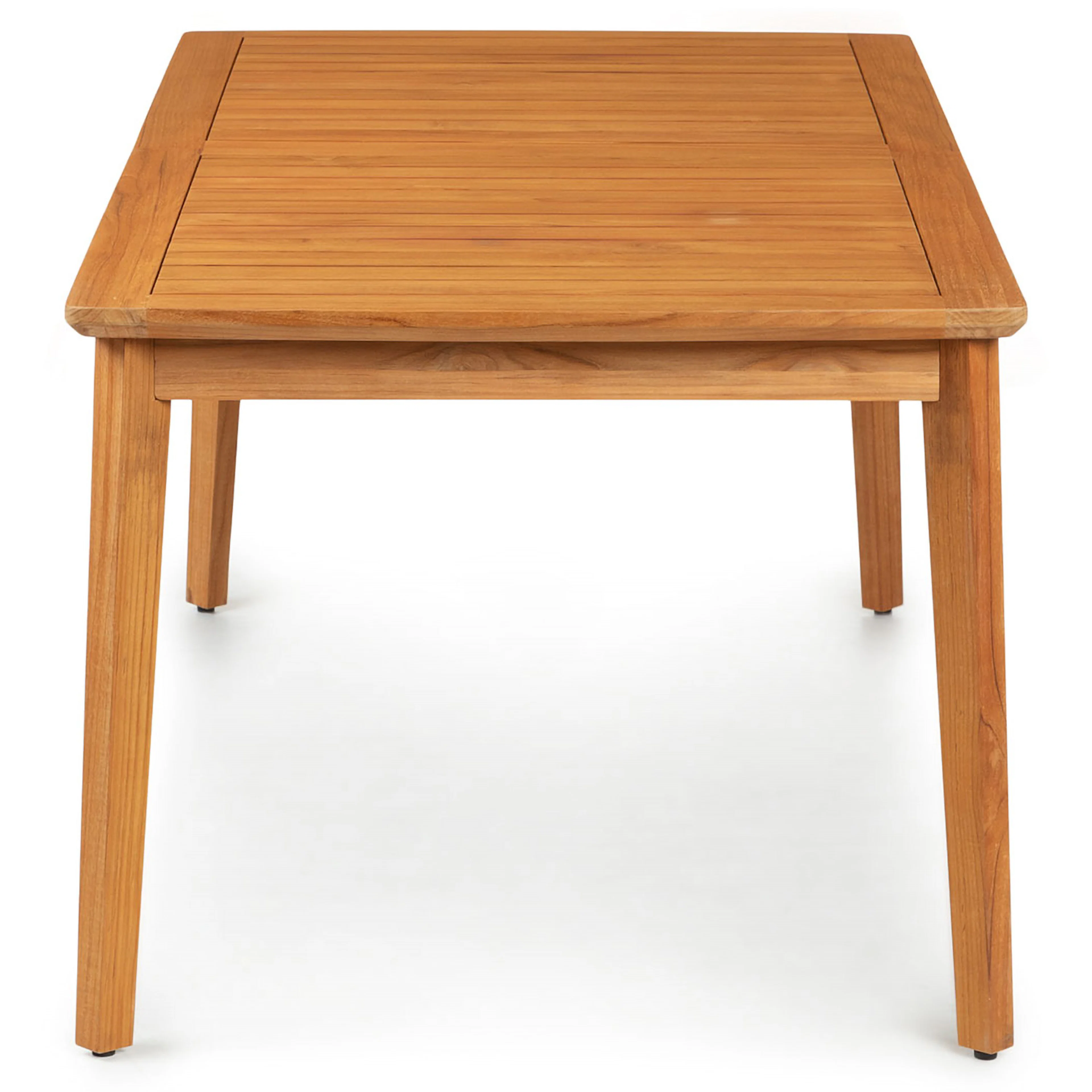 Marol 76.5" - 95.5" Outdoor Extendable Dining Table - Bronze Teak