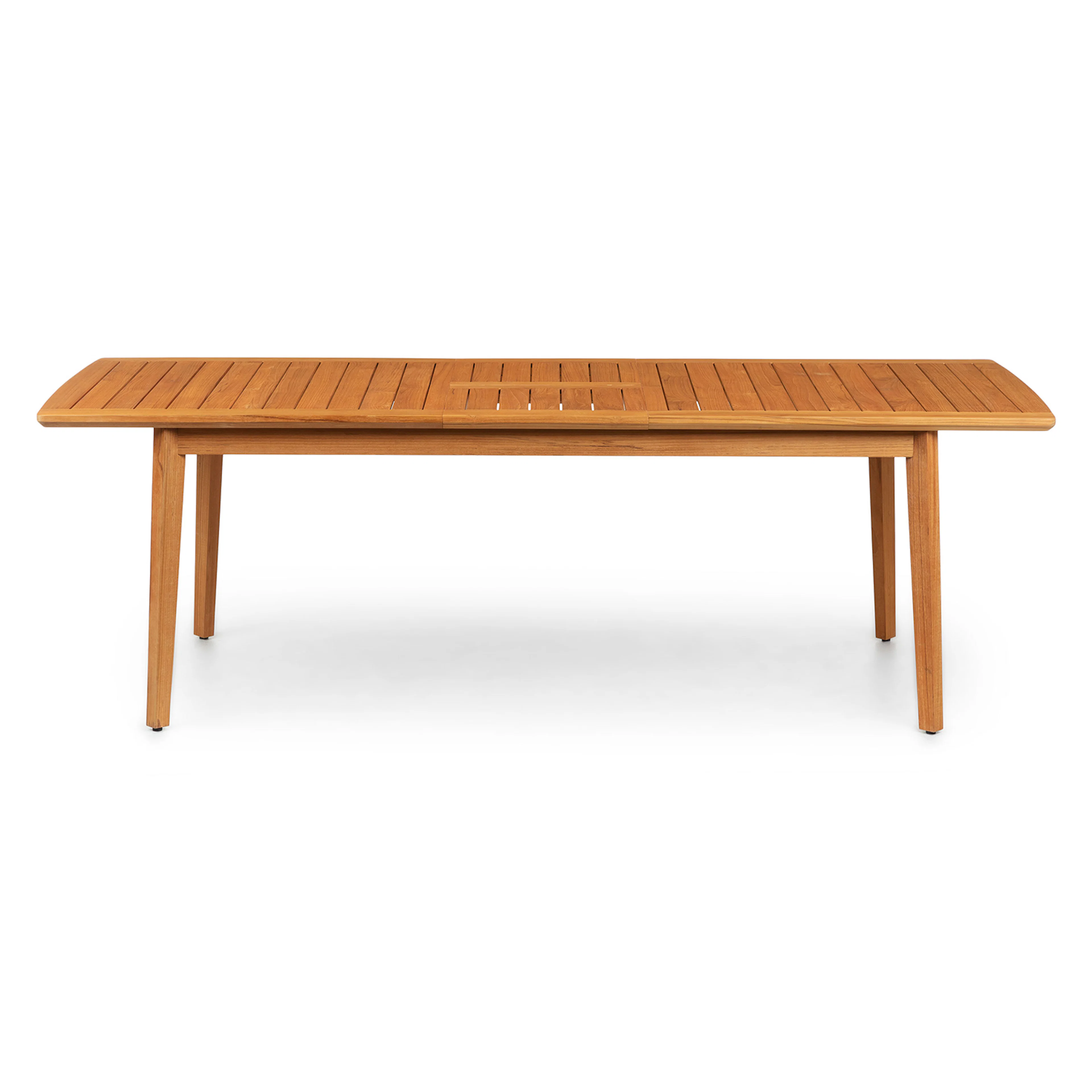 Marol 76.5" - 95.5" Outdoor Extendable Dining Table - Bronze Teak
