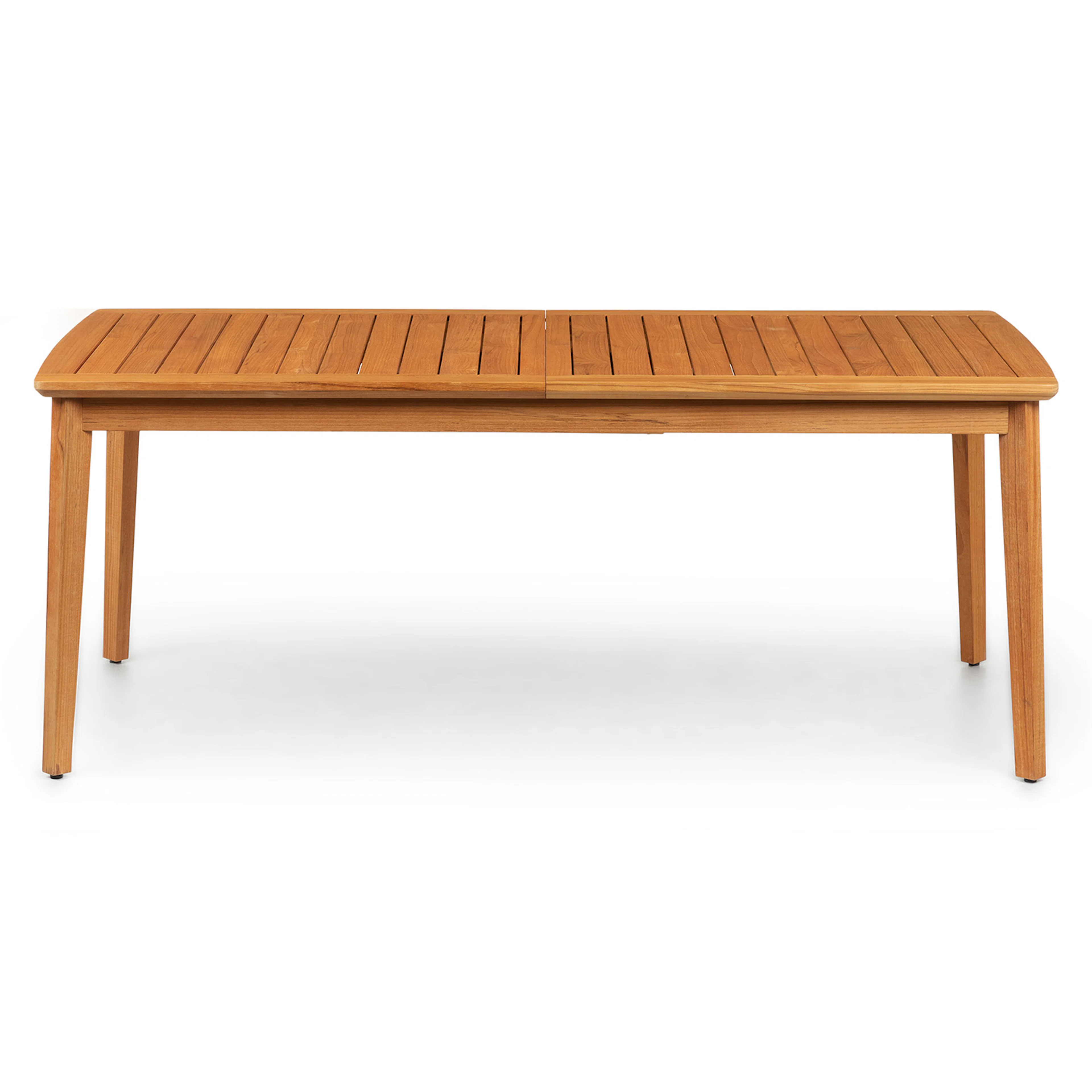 Marol 76.5" - 95.5" Outdoor Extendable Dining Table - Bronze Teak