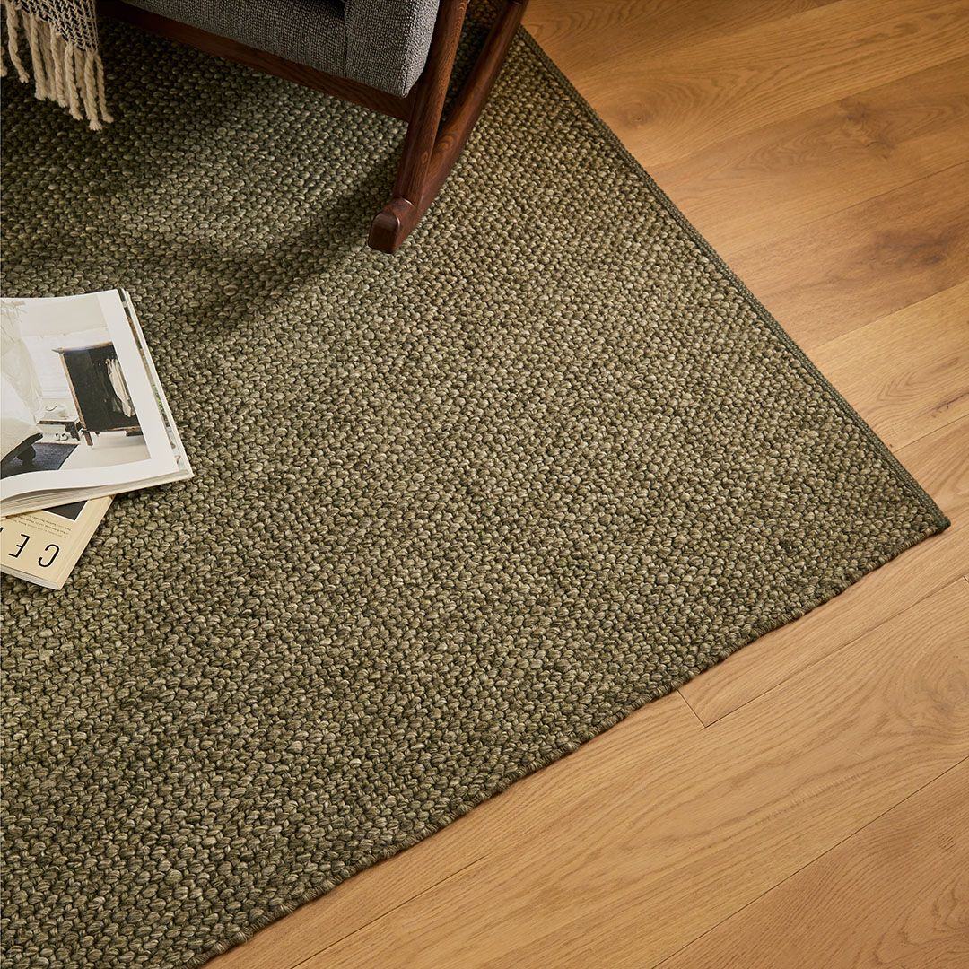Texa 5 x 8 Rug - Speckled Green | Article