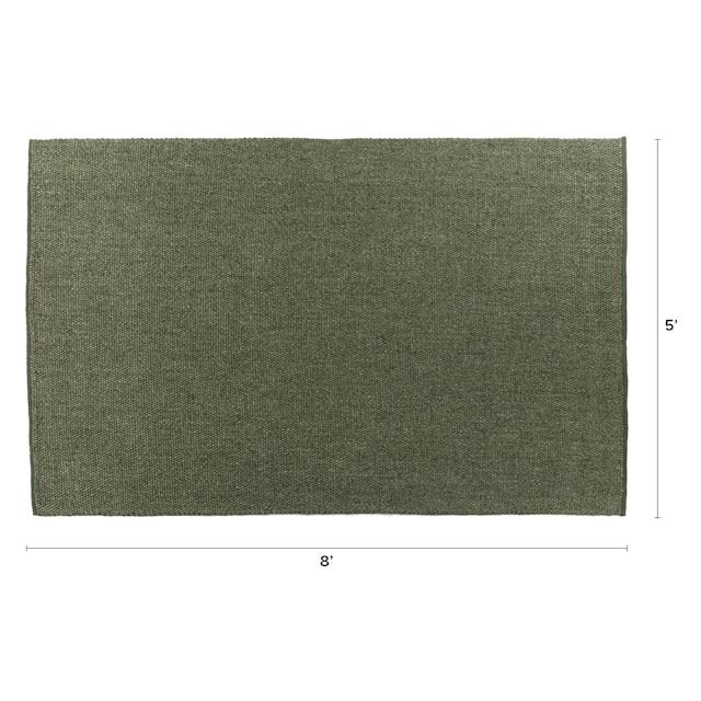 Texa 5 x 8 Rug - Speckled Green | Article