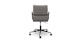 Gerven Cathedral Gray Office Chair - Gallery View 4 of 9.