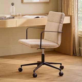Gerven Office Chair - Cobblestone Ivory