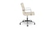 Gerven Cobblestone Ivory Office Chair - Gallery View 4 of 10.