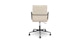Gerven Cobblestone Ivory Office Chair - Gallery View 4 of 9.