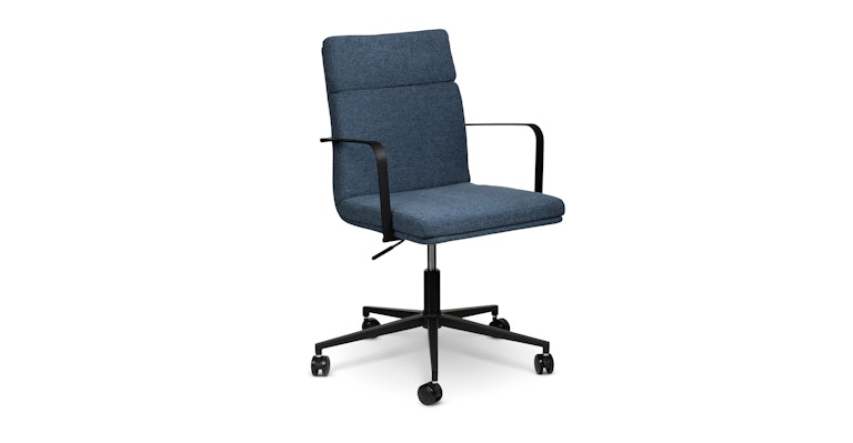 Gerven  Ultramarine Blue Office Chair - Primary View 1 of 9 (Open Fullscreen View).