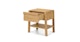Dalsa Natural Oak Nightstand - Gallery View 4 of 13.