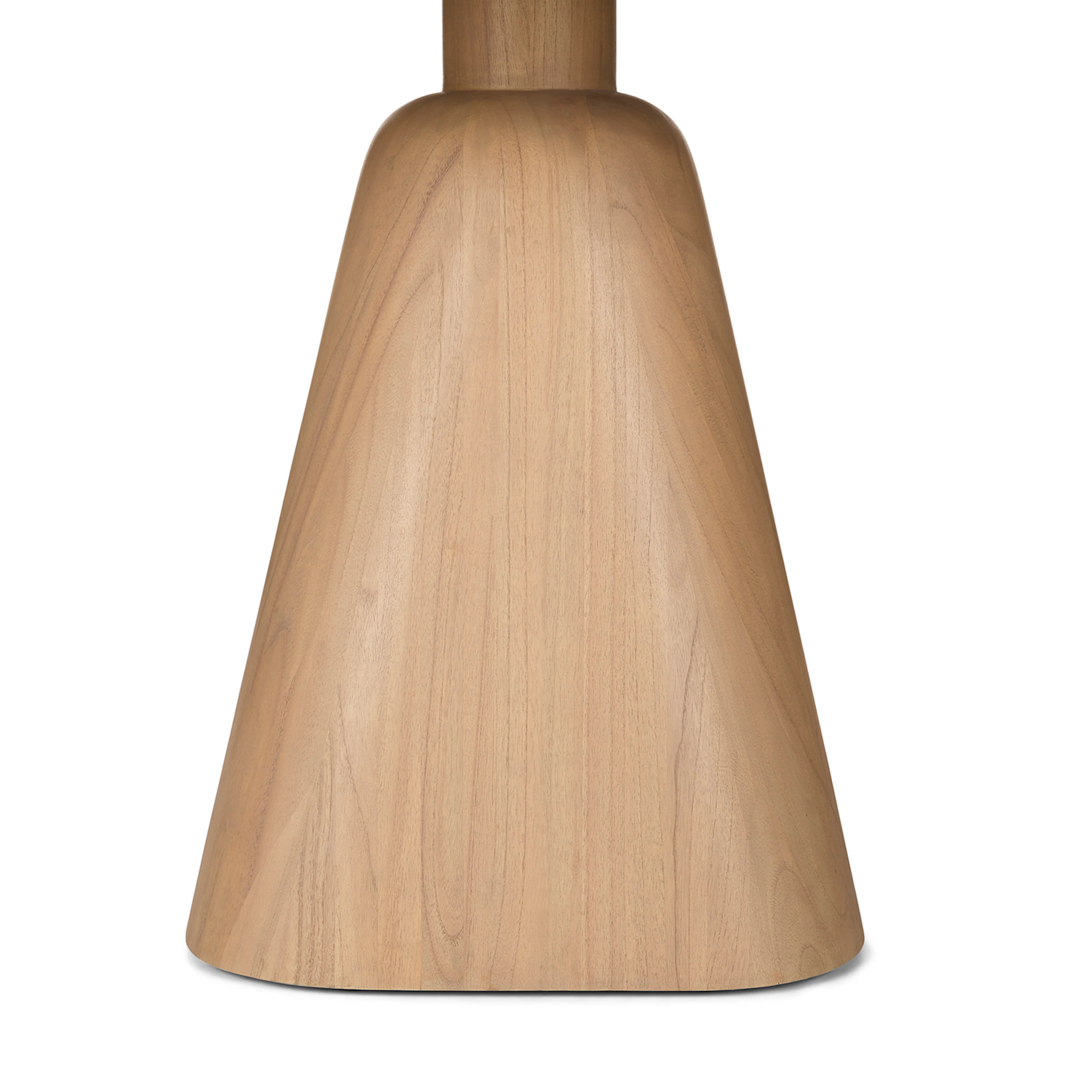 Kurasi 48" Solid Wood Round Dining Table - Natural
