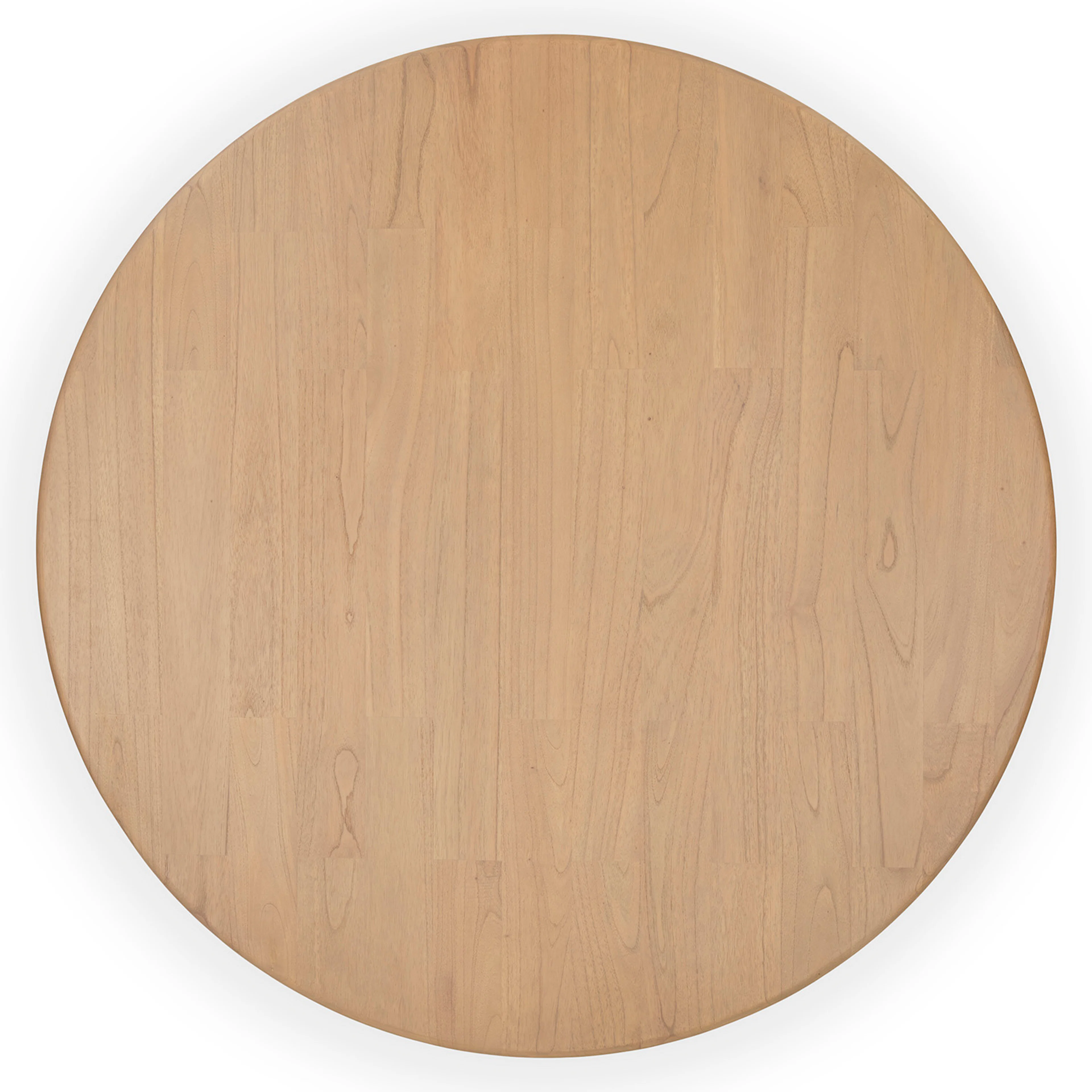 Kurasi 48" Solid Wood Round Dining Table - Natural