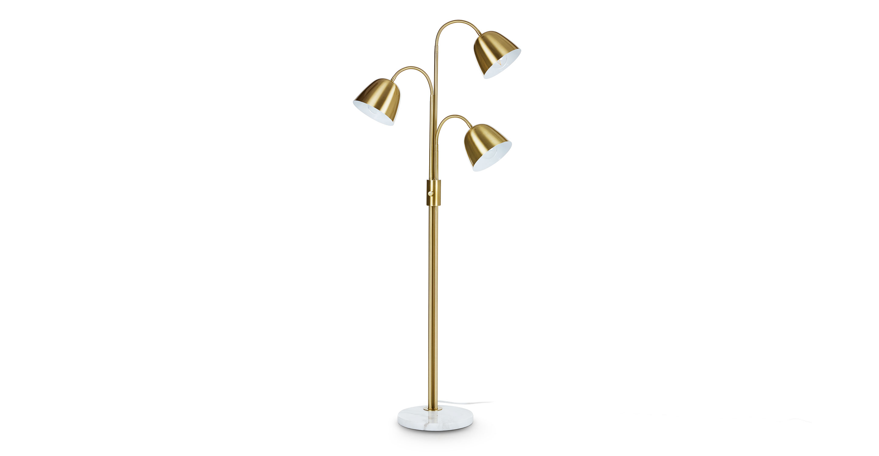 Lissom Brass 3-Light Floor Lamp