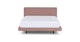 Tessu Sprout Pink Queen Bed - Gallery View 2 of 11.
