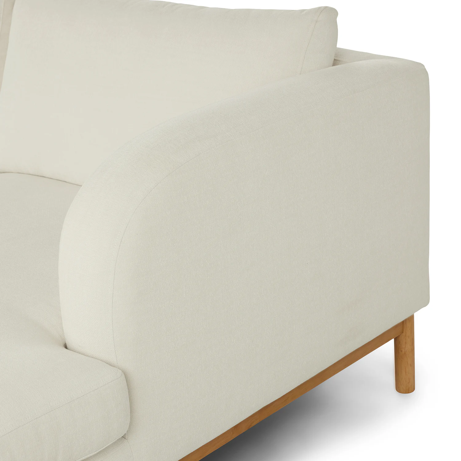 Kinso 115" Right Sectional - Buckler Ivory
