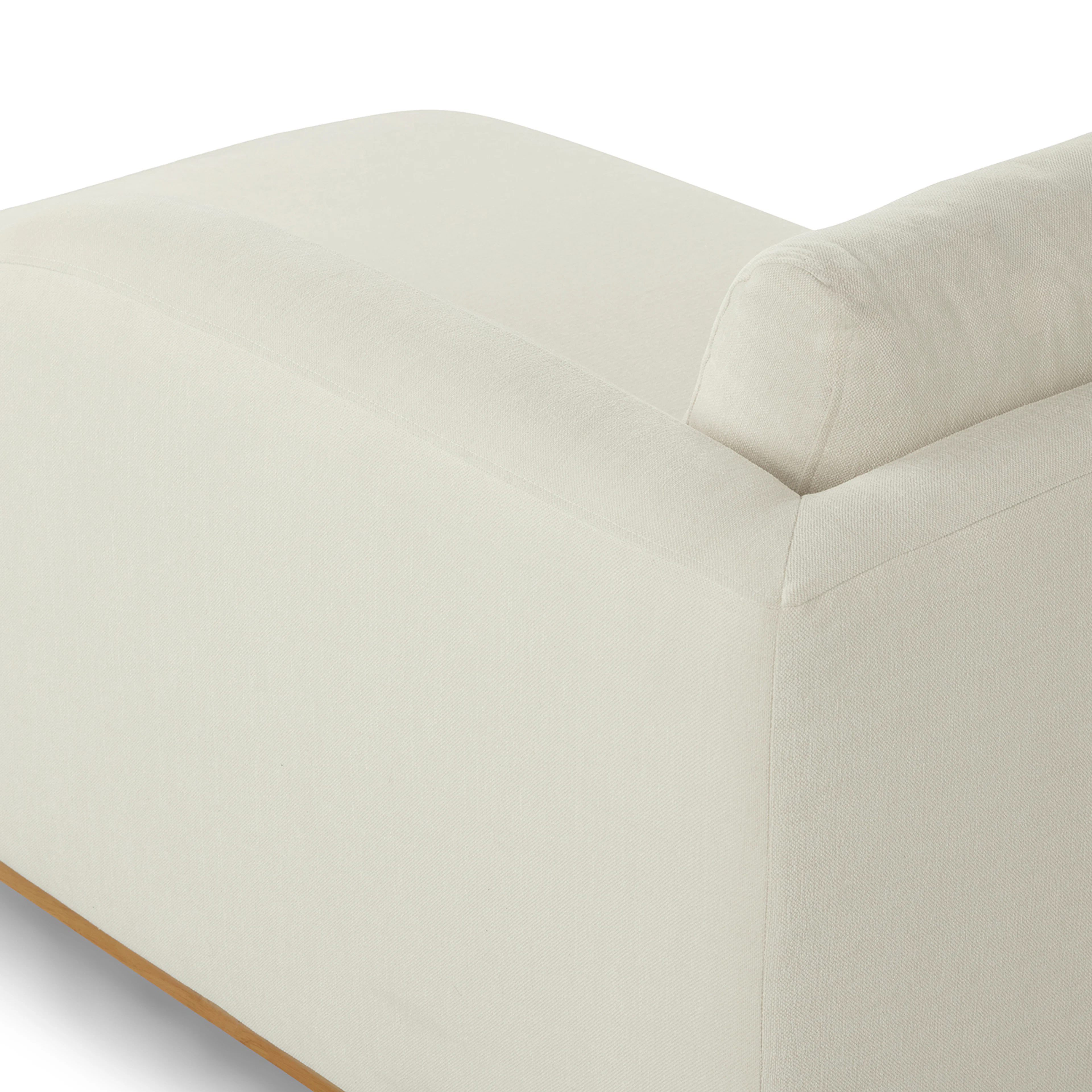 Kinso 115" Right Sectional - Buckler Ivory