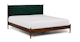 Lenia Plush Balsam Green King Bed - Gallery View 1 of 15.