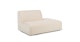 Sanna Magnet Ivory Left Armless Chaise Module - Gallery View 3 of 13.