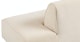 Sanna Magnet Ivory Left Armless Chaise Module - Gallery View 8 of 13.