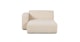 Sanna Magnet Ivory Left Chaise Module - Gallery View 1 of 15.
