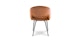 Kapp Plush Pacific Rust Dining Chair - Gallery View 5 of 13.